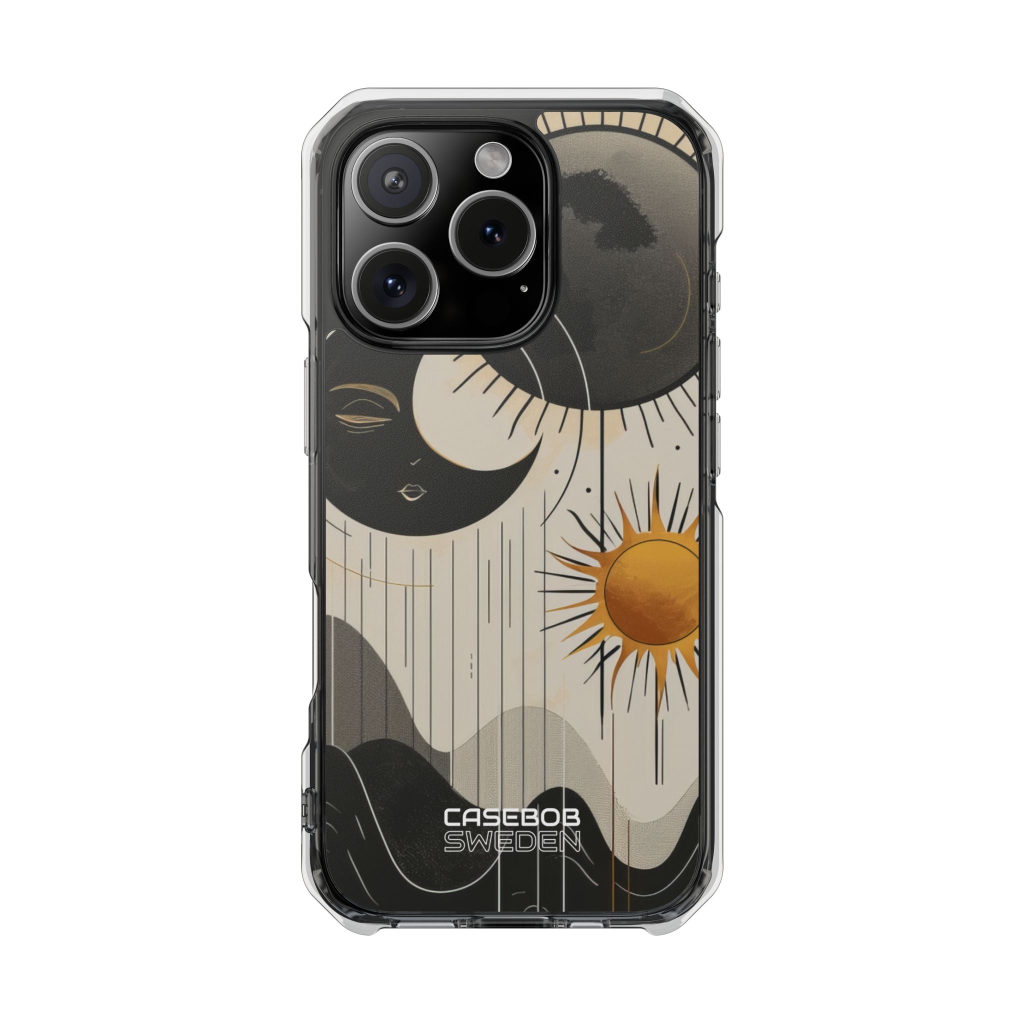 Moon Sun Harmony iPhone 16 - Impact Clear+