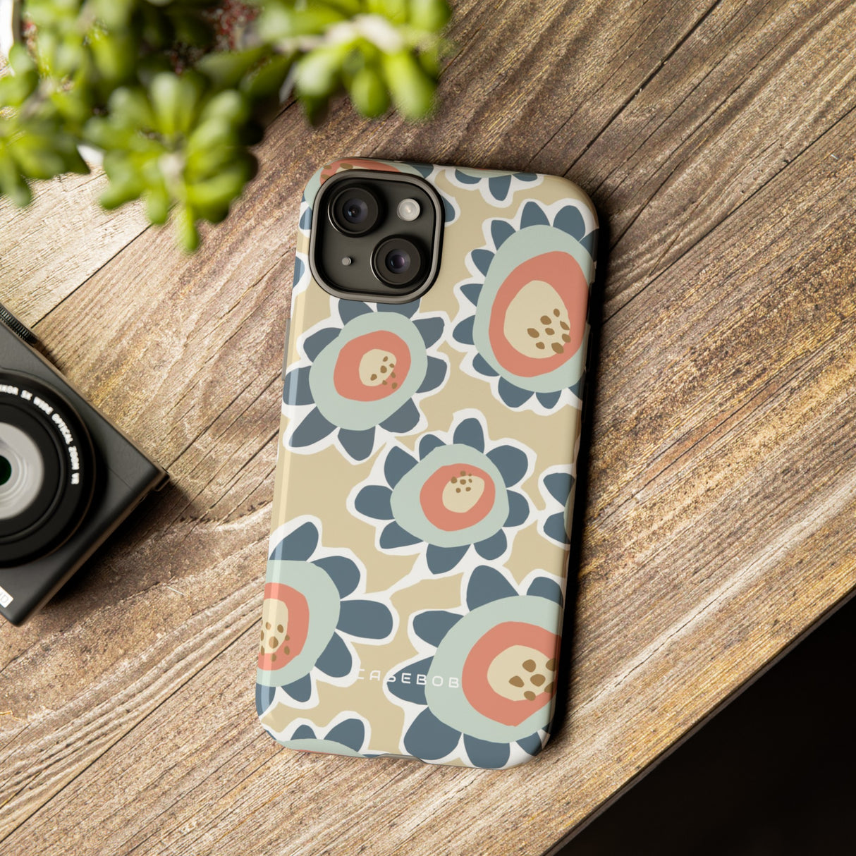 Pastel Happy Flower Phone Case - Protective Phone Case