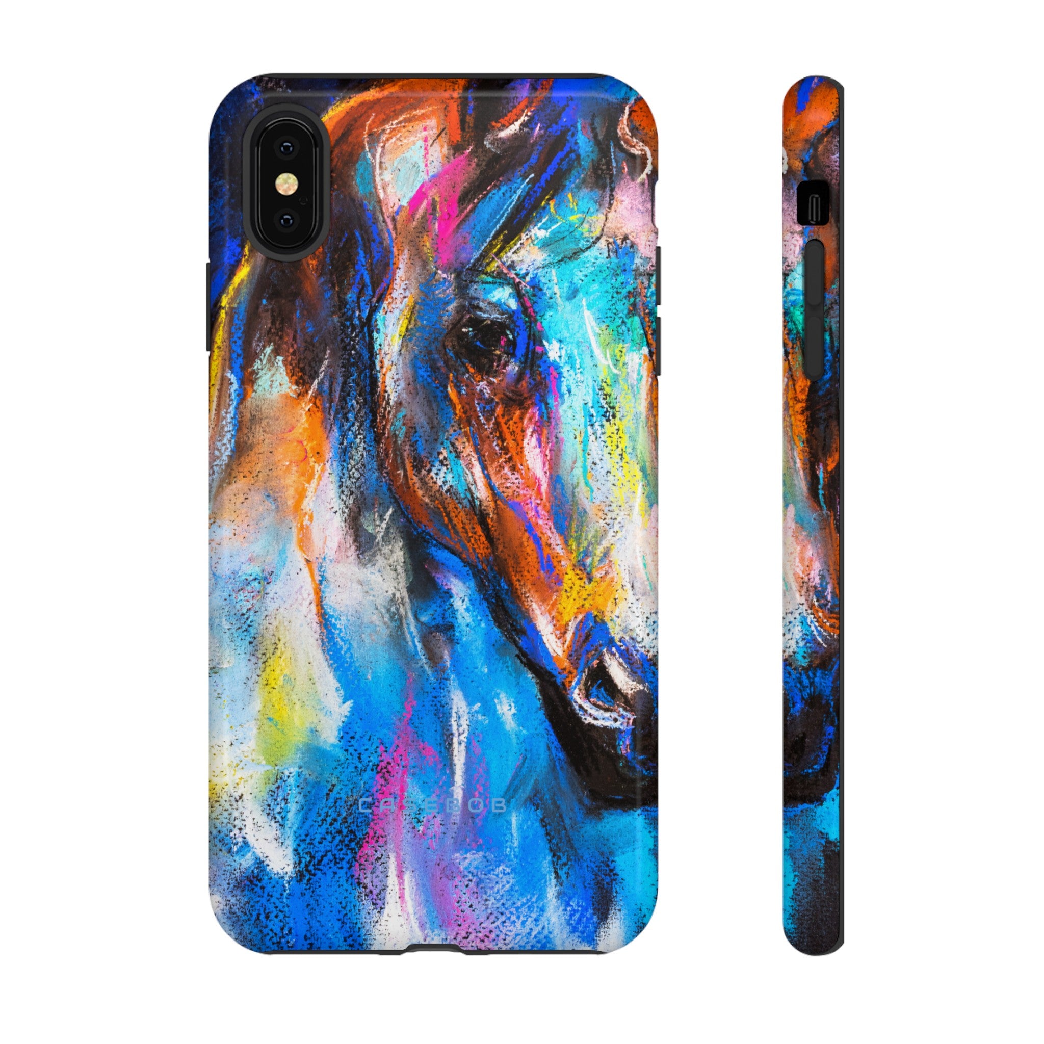 Original Pastel Horse - Protective Phone Case