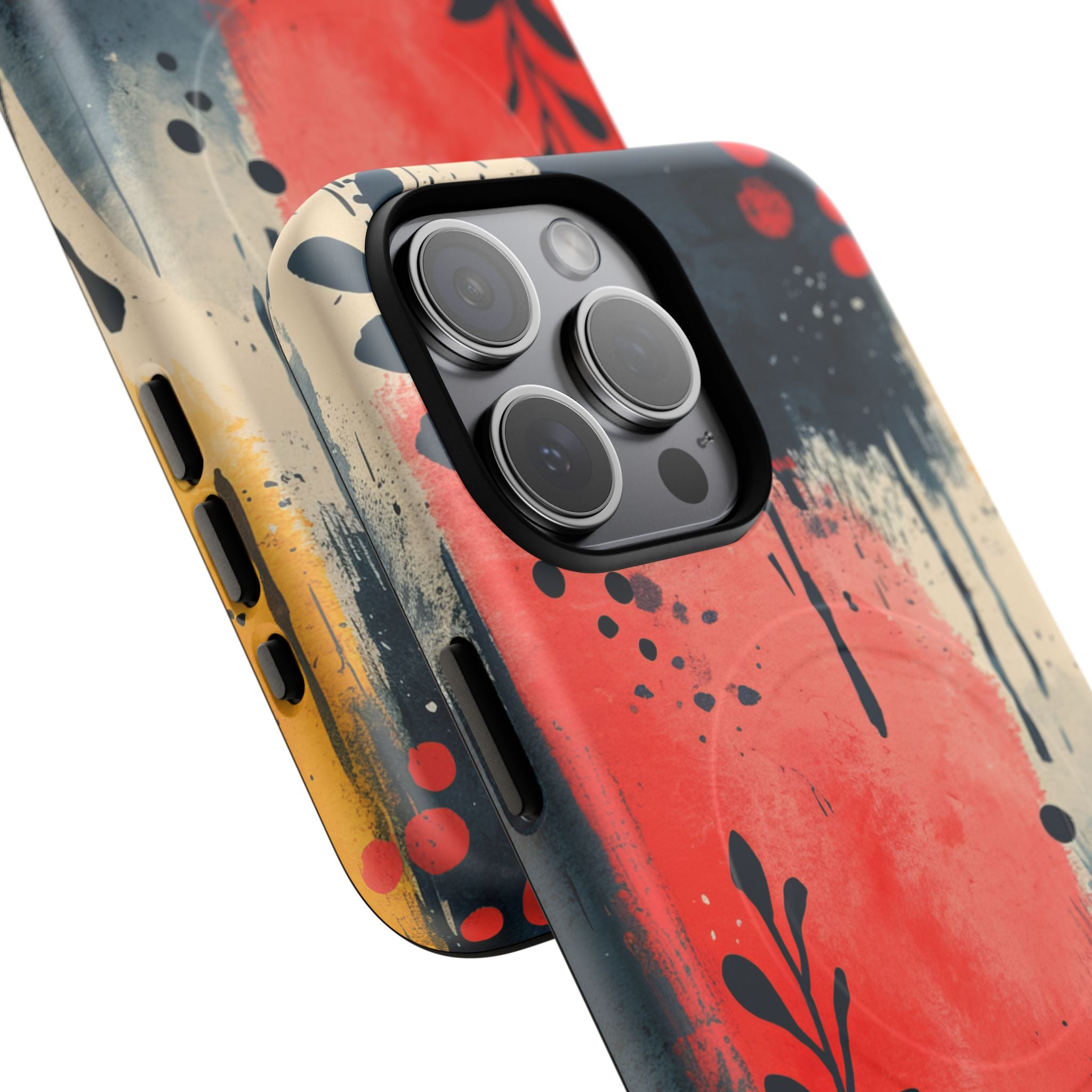 Vibrant Floral Energy iPhone 15 | Tough+ Phone Case