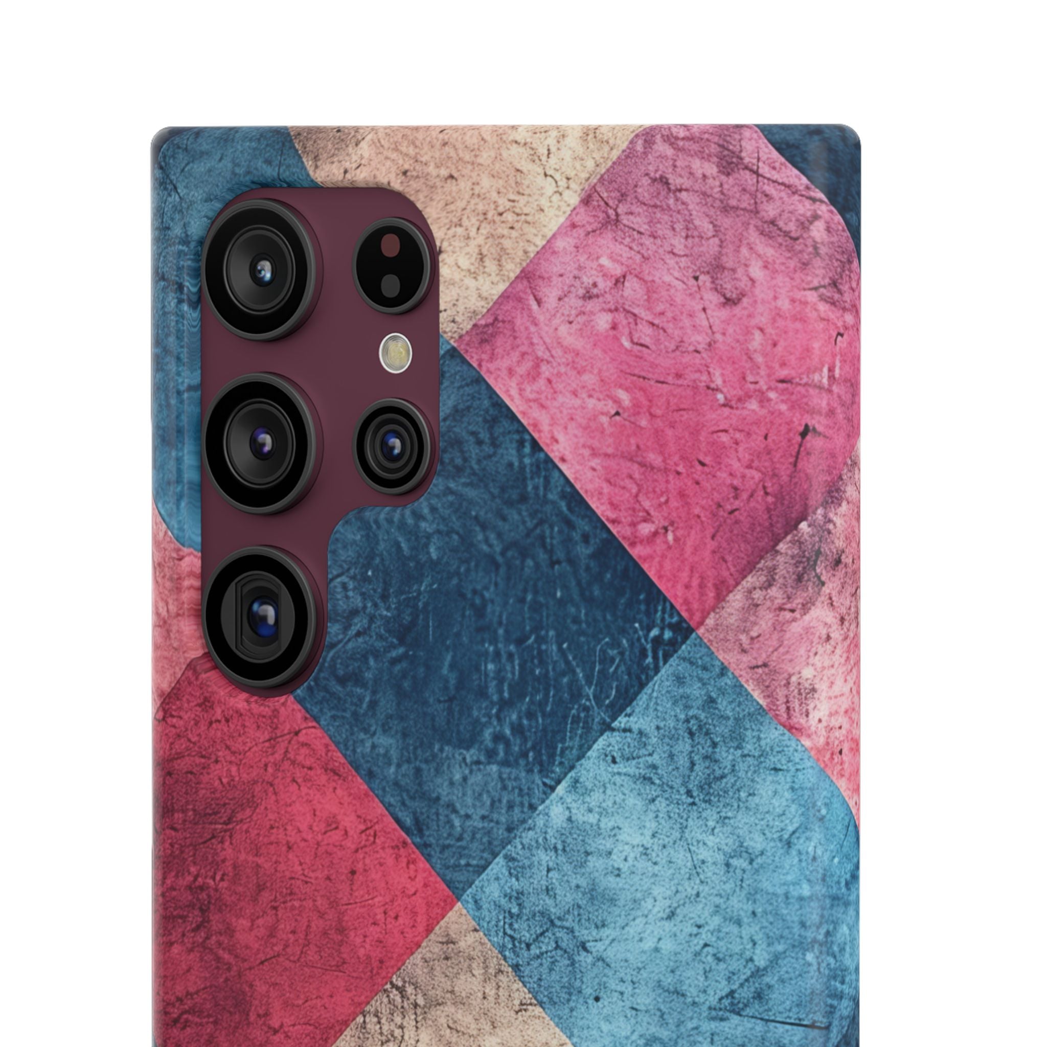 Bold Geometric Squares - Slim Samsung S22 Phone Case