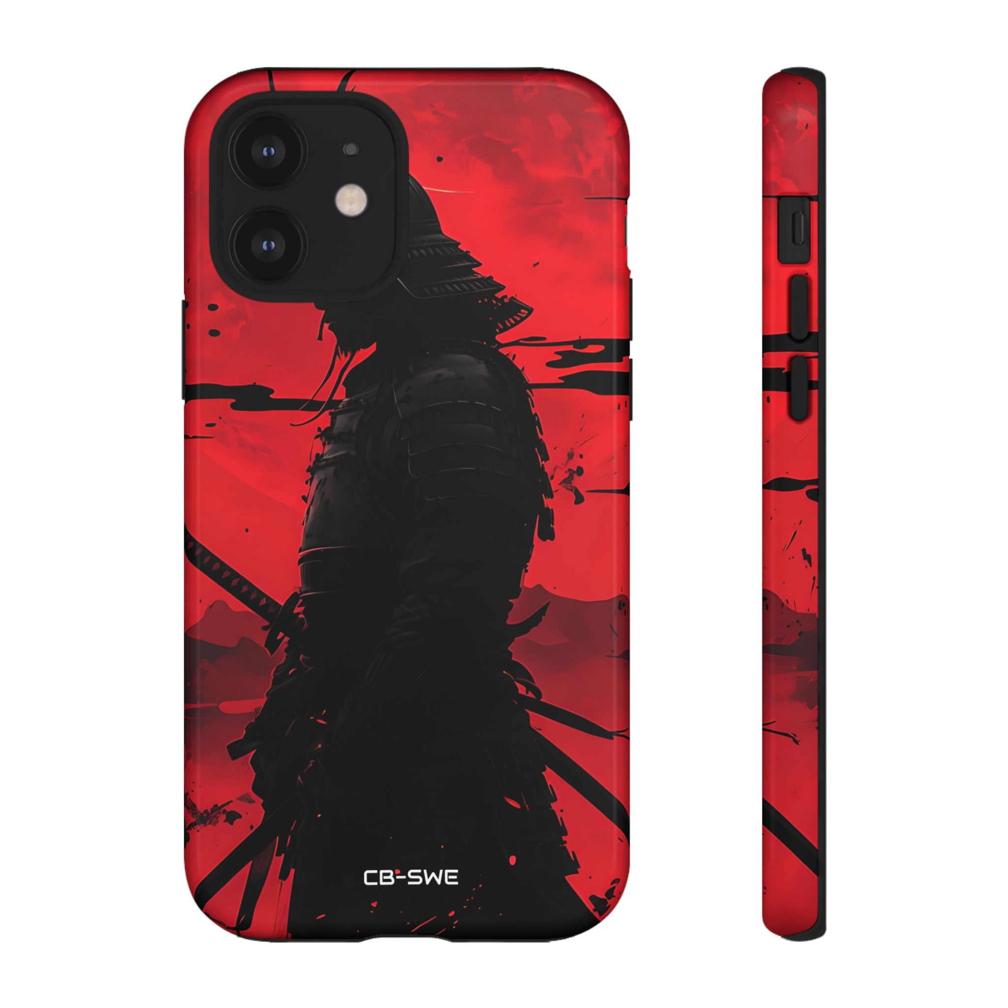 Red Samurai Shadow - iPhone Case