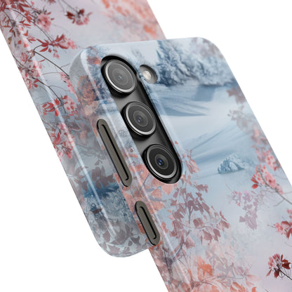 Floral Serenity Case - Slim Samsung S23 Phone Case