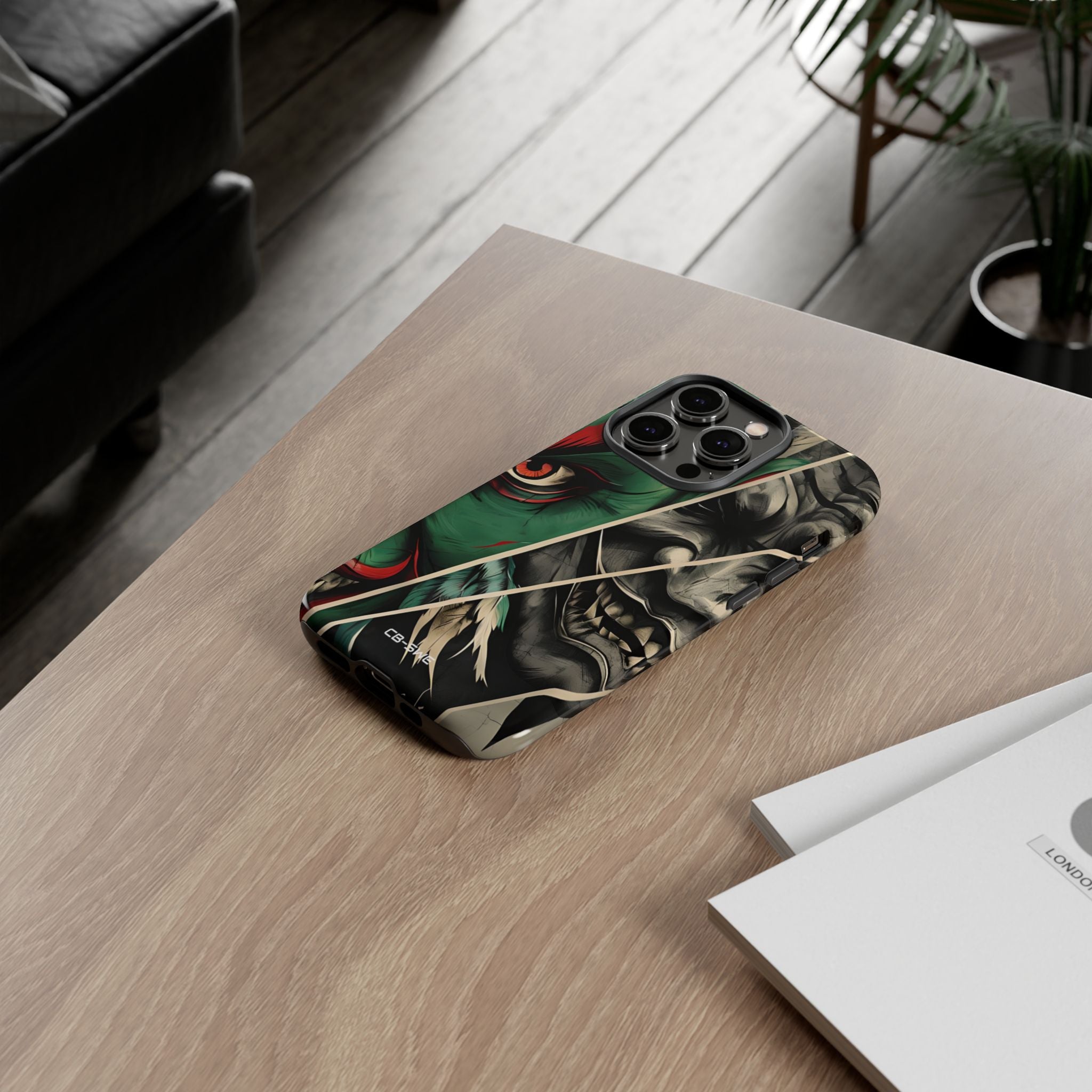 Demonic Panels Clash - iPhone Case