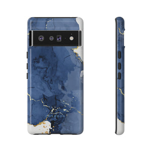 Timeless Blue Watercolor - Protective Phone Case