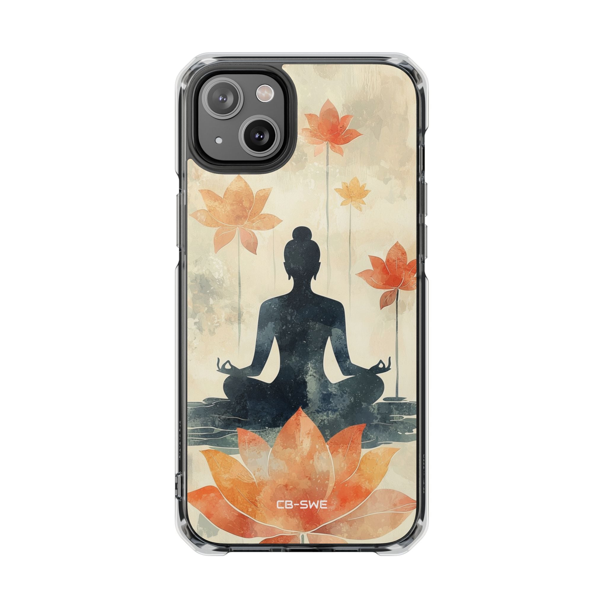 Lotus Blooms Surround iPhone Case - Impact