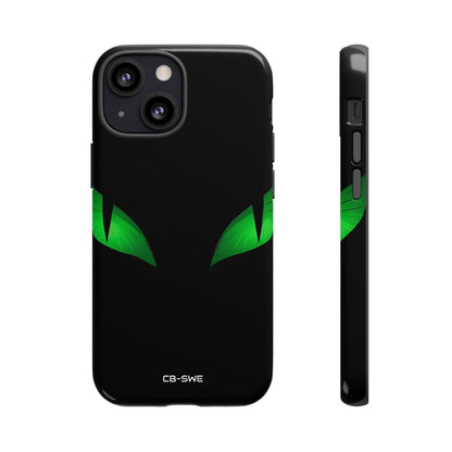 Mystical Green Gaze - iPhone Case