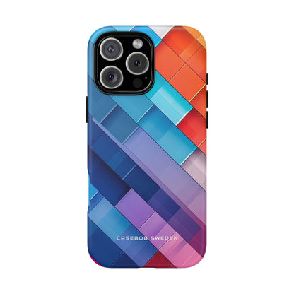 Vibrant GeoFlow iPhone 16 - Tough Phone Case