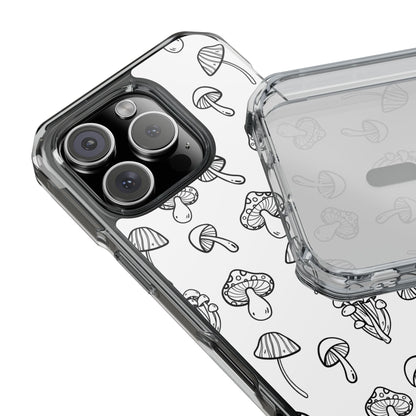 Mushroom Line Play iPhone Case - Impact
