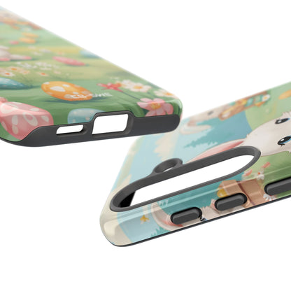 Bunnies Hunt Eggs - Samsung Case