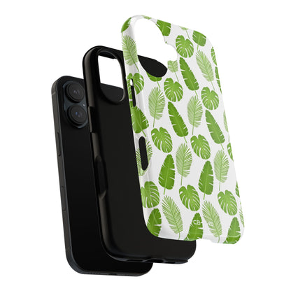 Tropical Leaf Harmony - iPhone Case