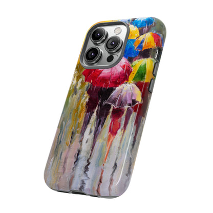 Oil Painting - Rainy Day - Protective Phone Case