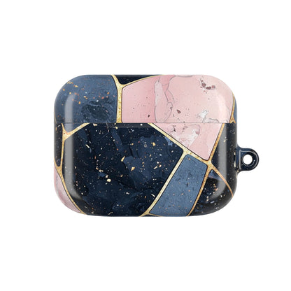 Gouden Mozaïk Marineblauw - AirPods Case