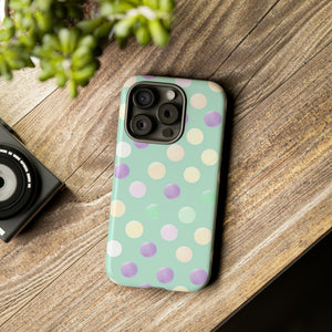 Pastel Dot Delight - Protective Phone Case