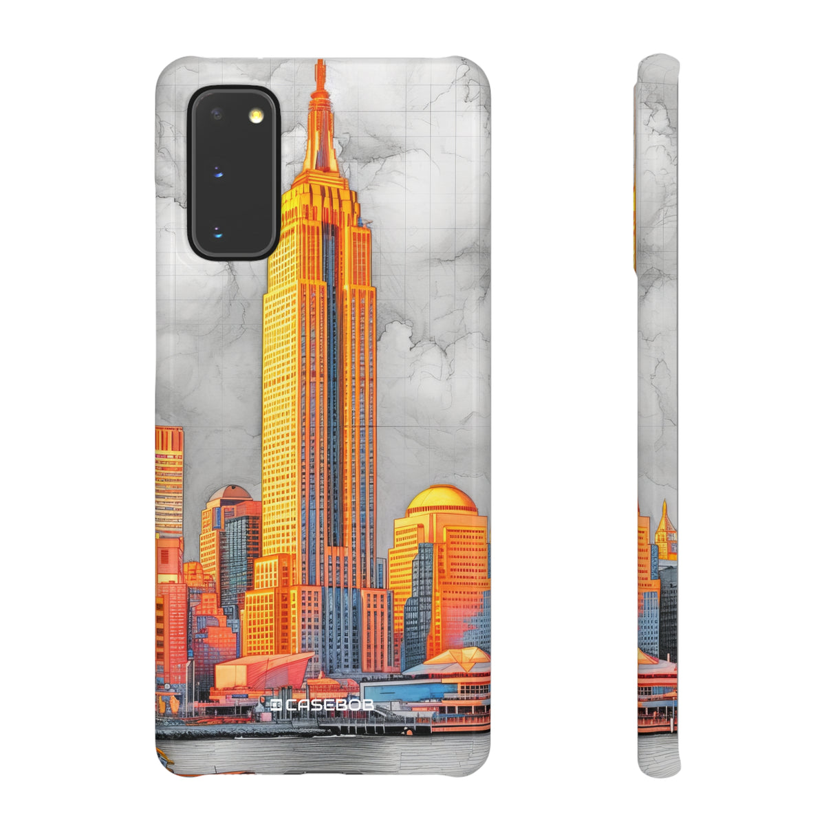 Urban Radiance | Slim Phone Case for Samsung