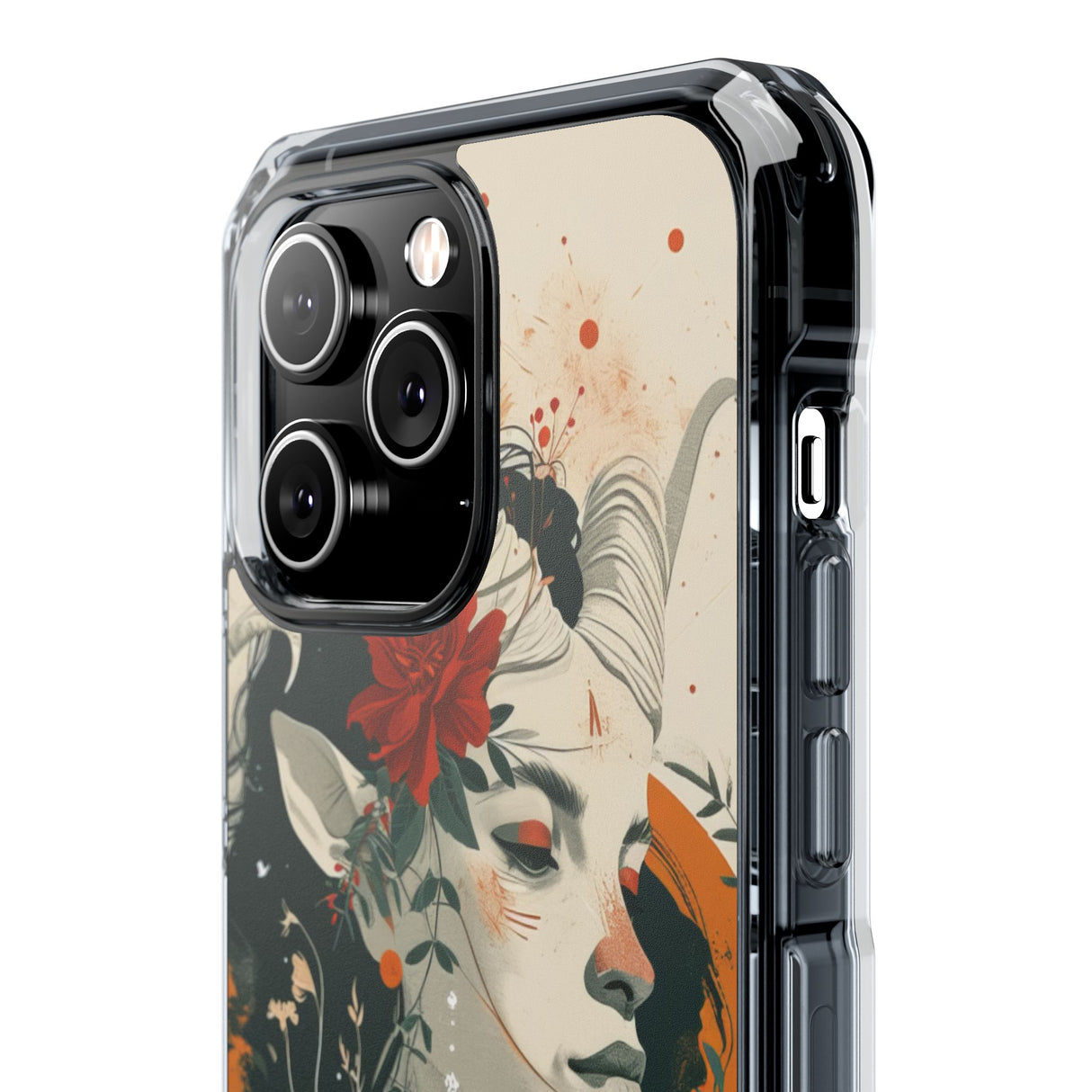 Faun Enchantment - Phone Case for iPhone (Clear Impact - Magnetic)