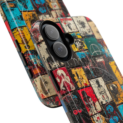 Figured Grid iPhone 16 Plus Case - Tough+