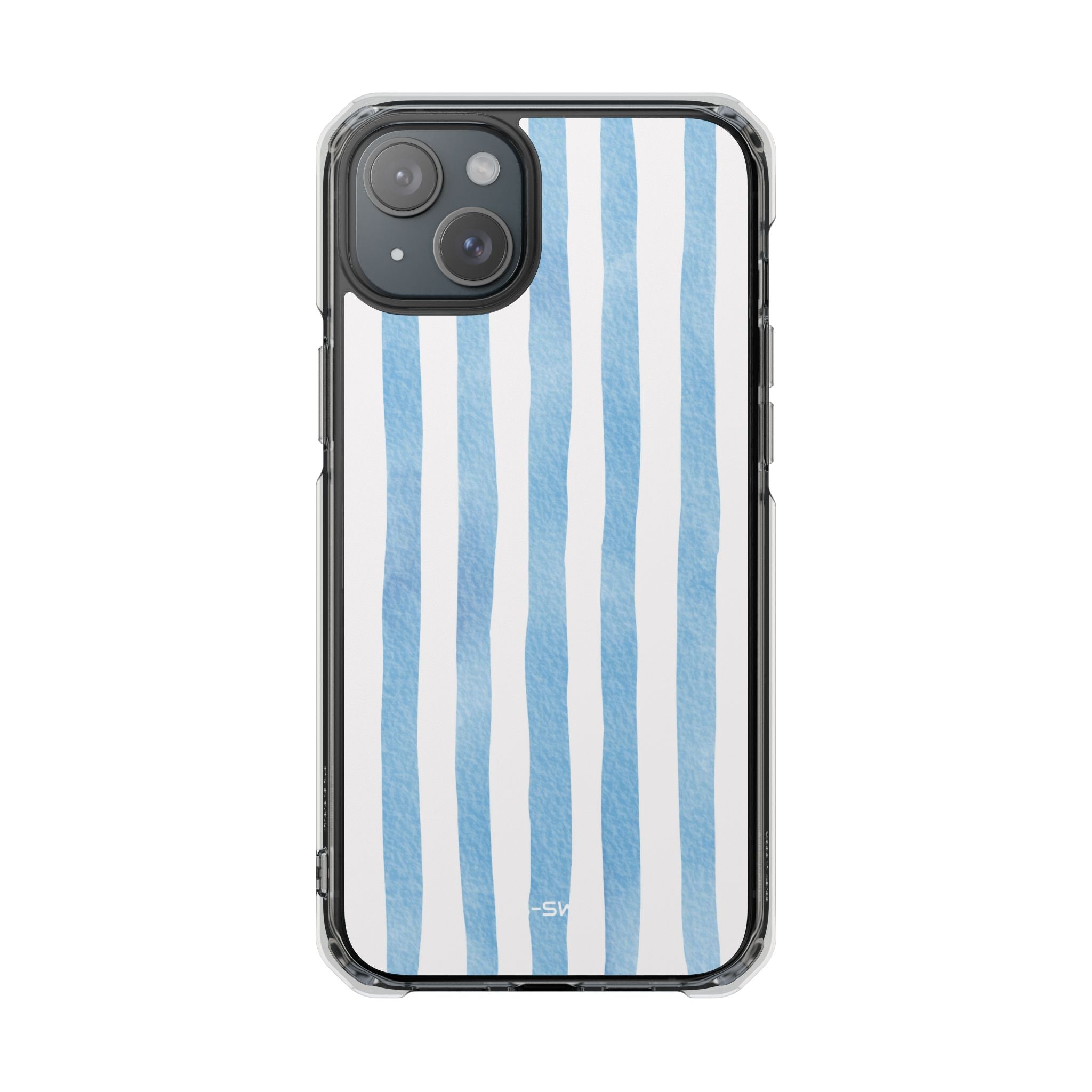 Soft Blue Watercolors iPhone Case - Impact