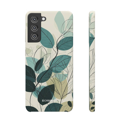 Teal Tranquility | Slim Phone Case for Samsung