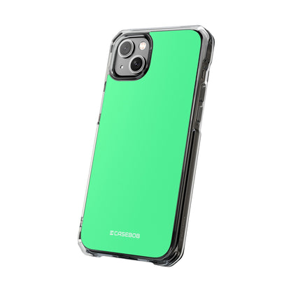 Sea Green - Clear Impact Case for iPhone