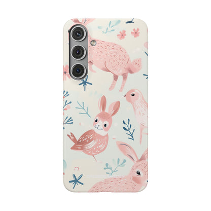 Pastel Whimsical Nature - Slim Samsung S24 Phone Case