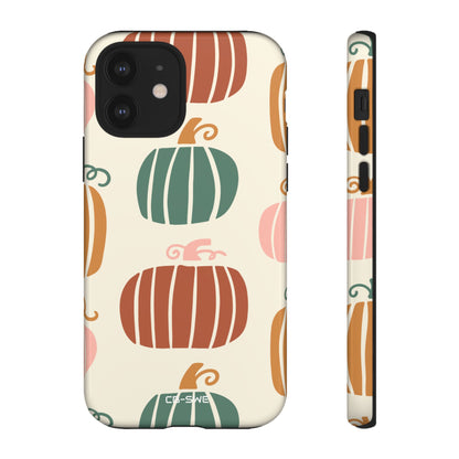 Whimsical Pumpkin Harmony - iPhone Case