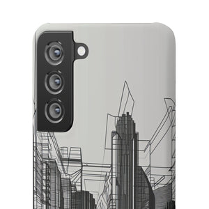 Urban Wireframe | Slim Phone Case for Samsung