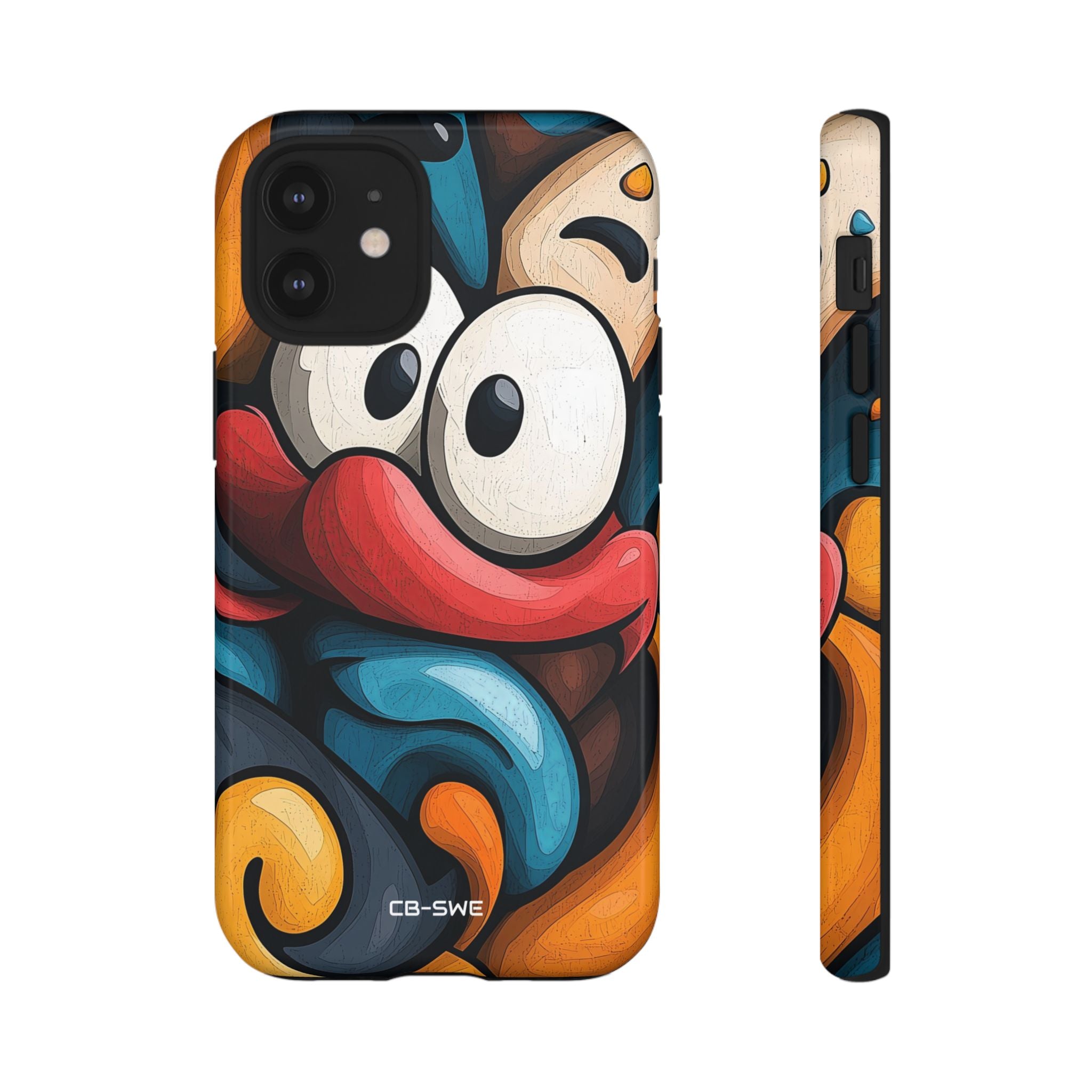 Whimsical Eyes Dance - iPhone Case