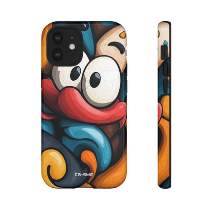 Whimsical Eyes Dance - iPhone Case