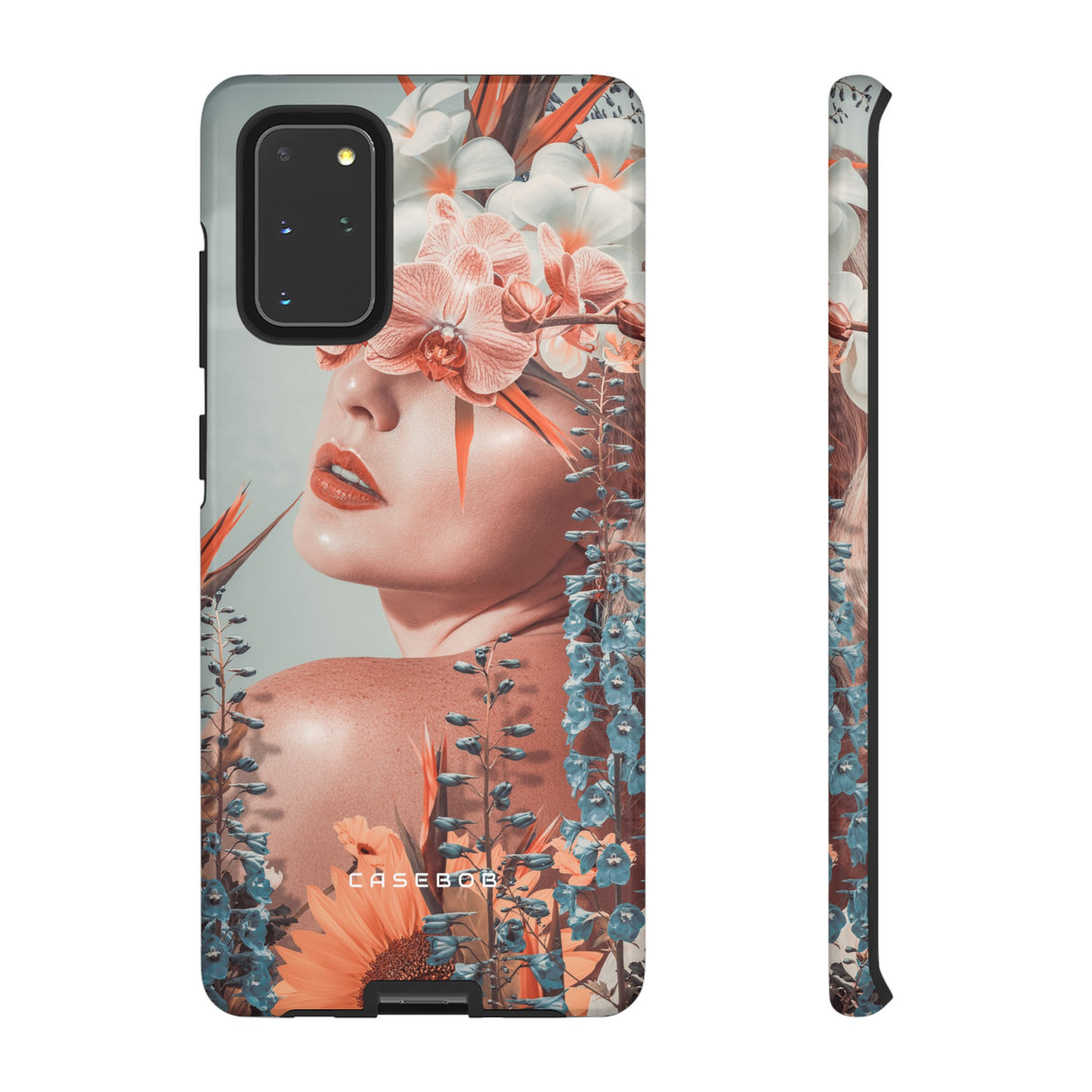 Contemporary Flowers - Protective Phone Case