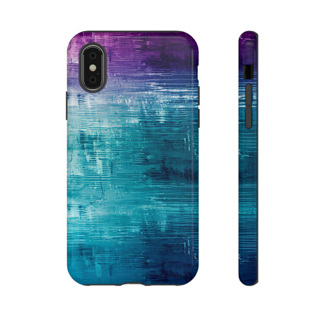 AI Fusion: Metallic Gradient - Protective Phone Case