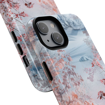 Floral Serenity Case - Tough + MagSafe® iPhone 14 Phone Case