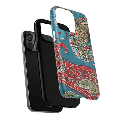 Vintage Paisley Elegance iPhone 15 | Tough+ Phone Case