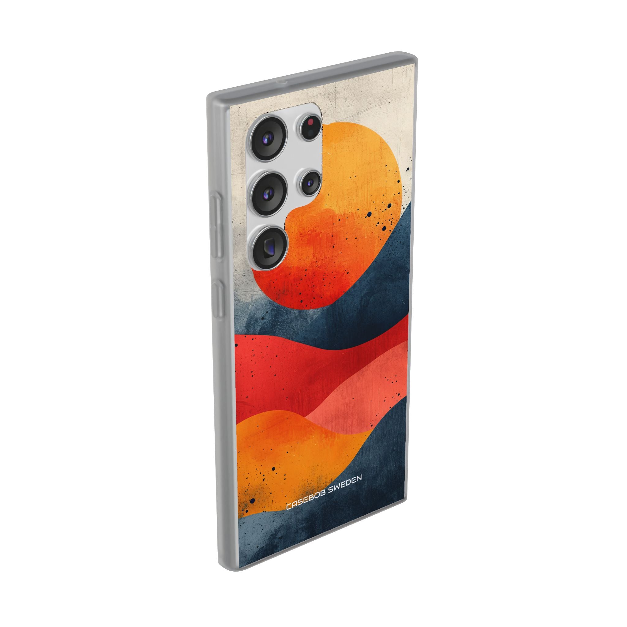 Sunburst Waves - Flexi Samsung S23 Phone Case