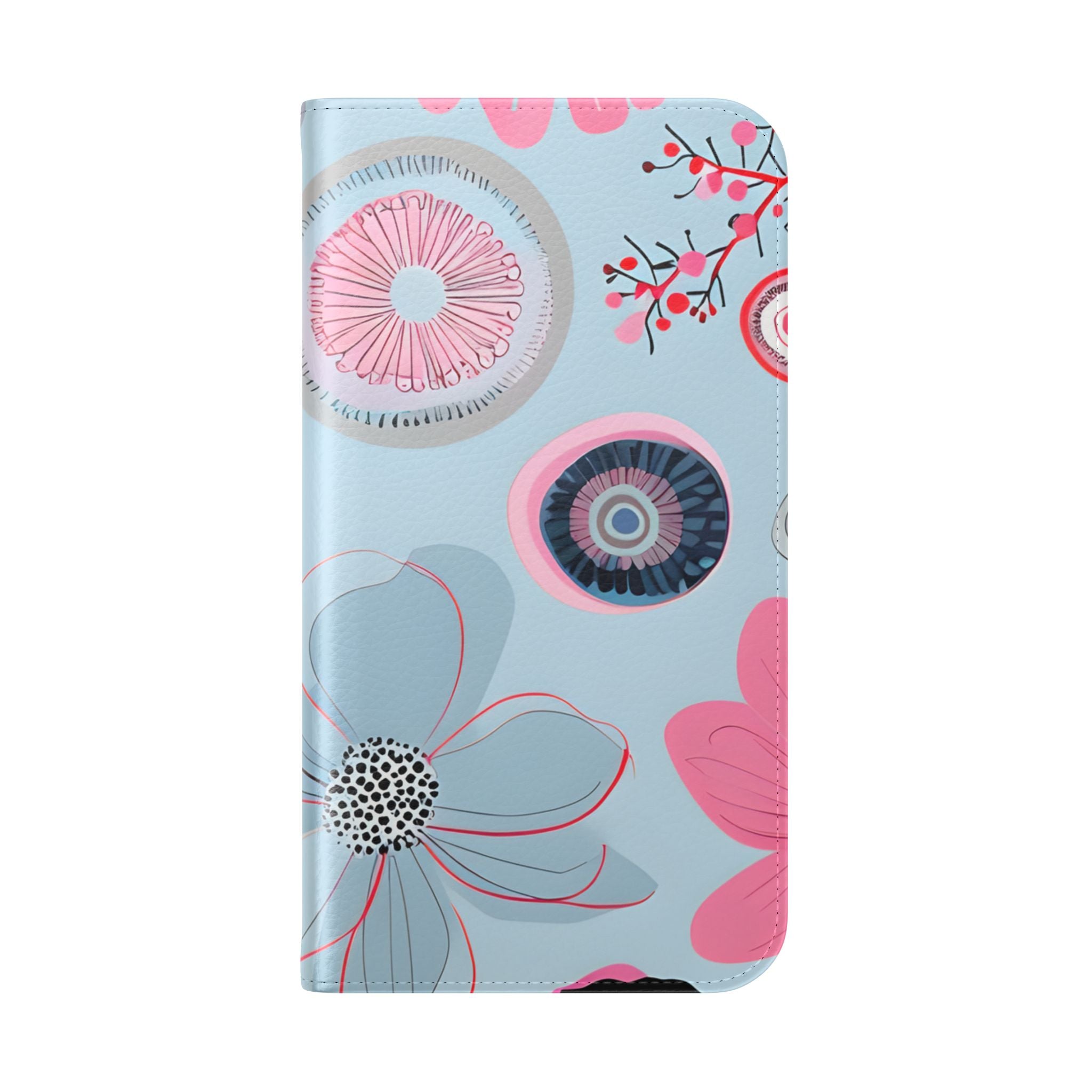 Outlined Bloom Radiance - iPhone 16  Case - Wallet