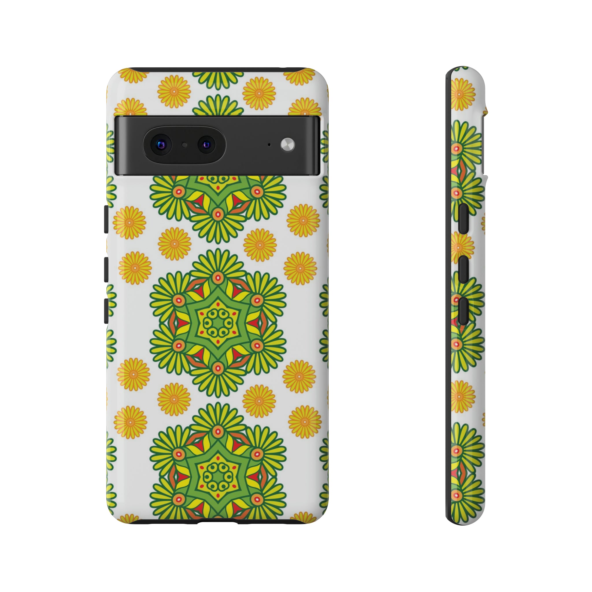 Lime Mandela - Protective Phone Case