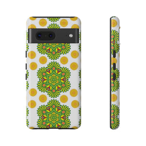 Lime Mandela - Protective Phone Case