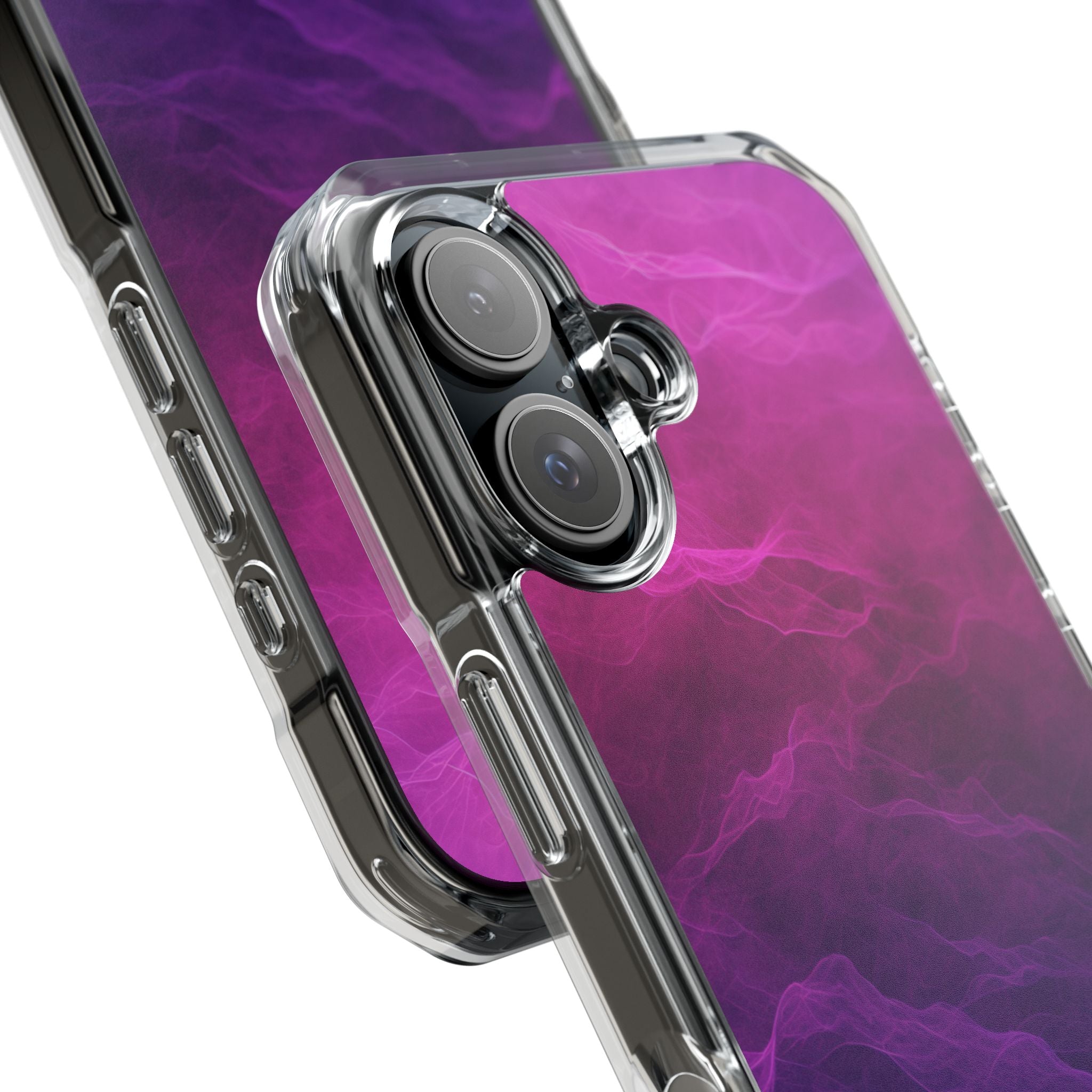 Violet Dream Currents iPhone 16 - Impact Clear+