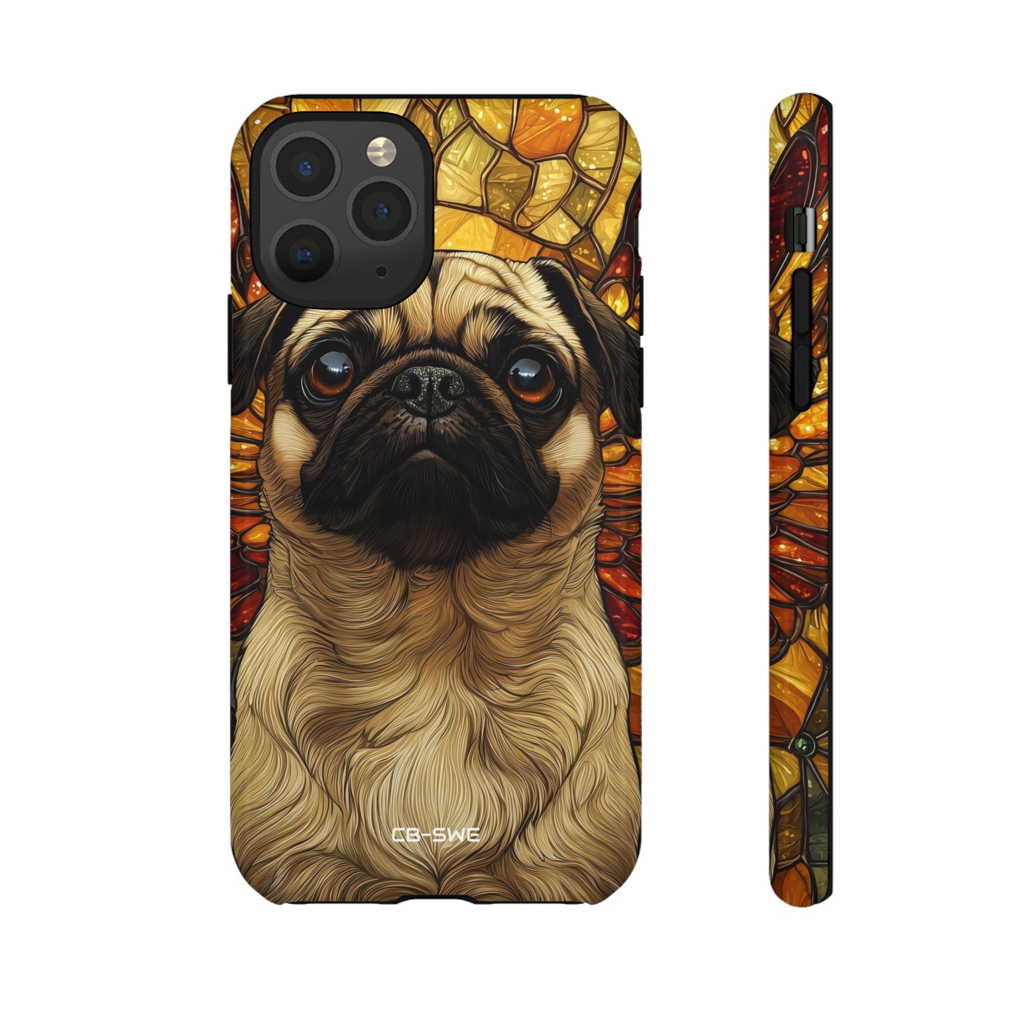 Pug Soars Brightly - iPhone Case
