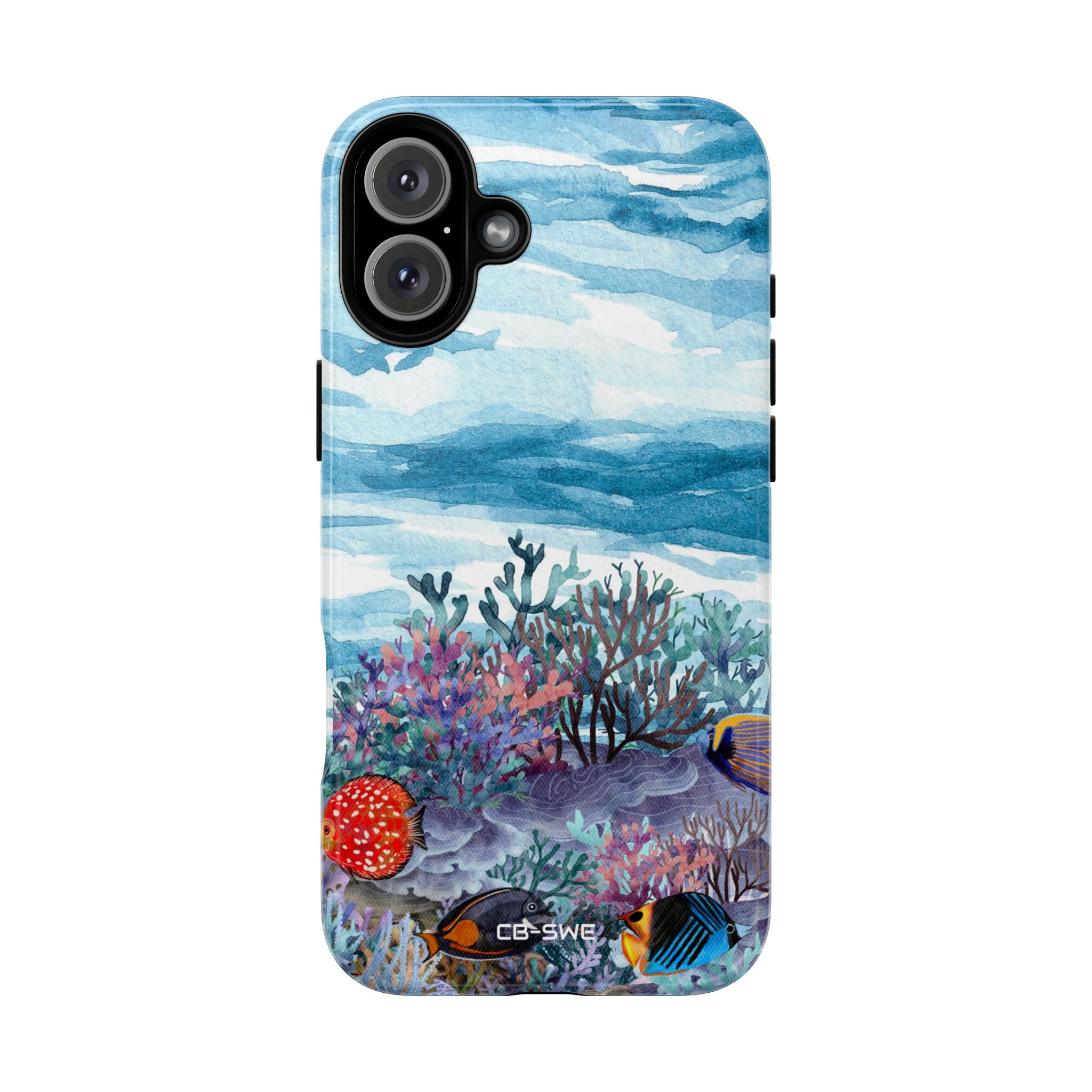 Aquatic Life Watercolors - iPhone Case