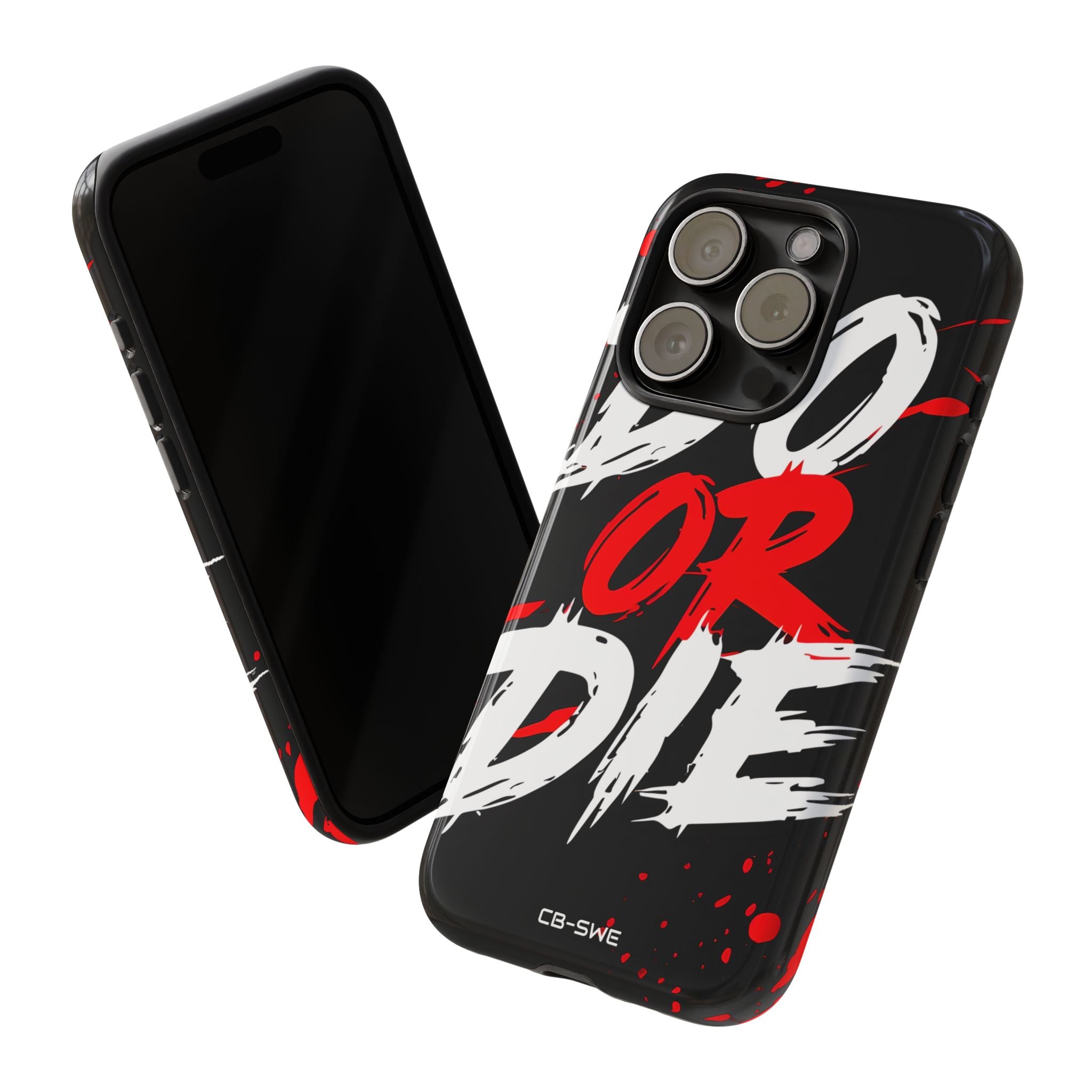 Intense Typography Contrast - iPhone Case