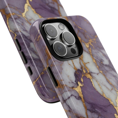Lavender Veins Flow - iPhone Case