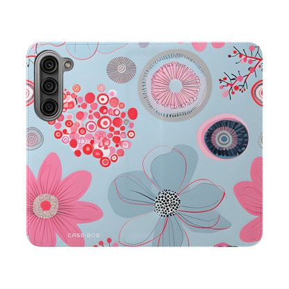 Outlined Bloom Radiance - Samsung S23 Case - Wallet