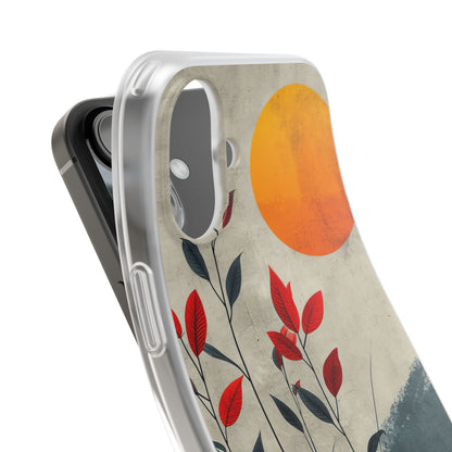 Gray Sunscape - Flexi iPhone 16 Phone Case