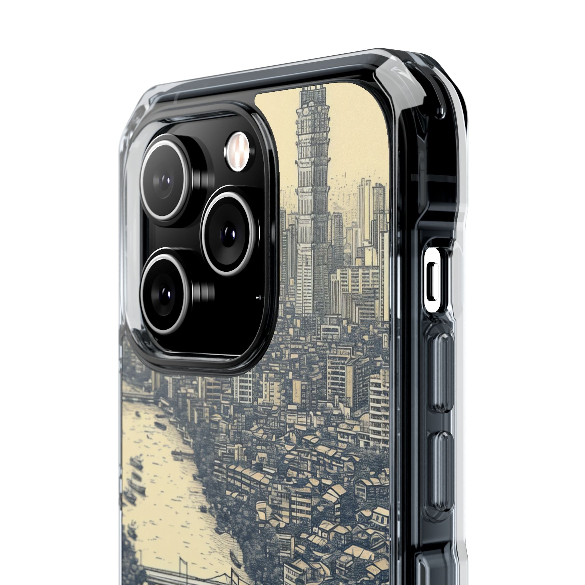 Nostalgic Metropolis - Phone Case for iPhone