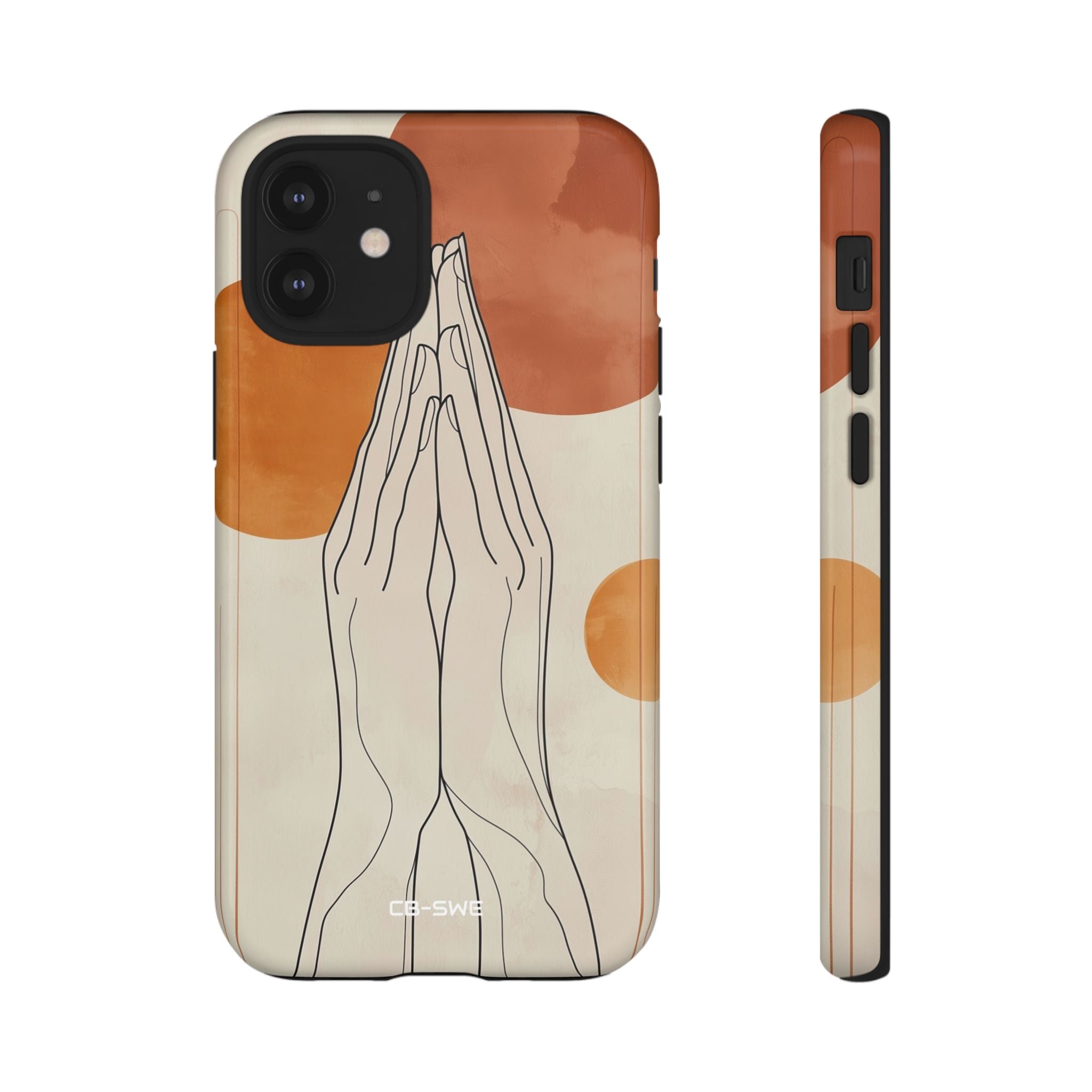 Prayers Encircle Hands - iPhone Case