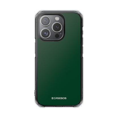 British Racing Green - Clear Impact Case for iPhone