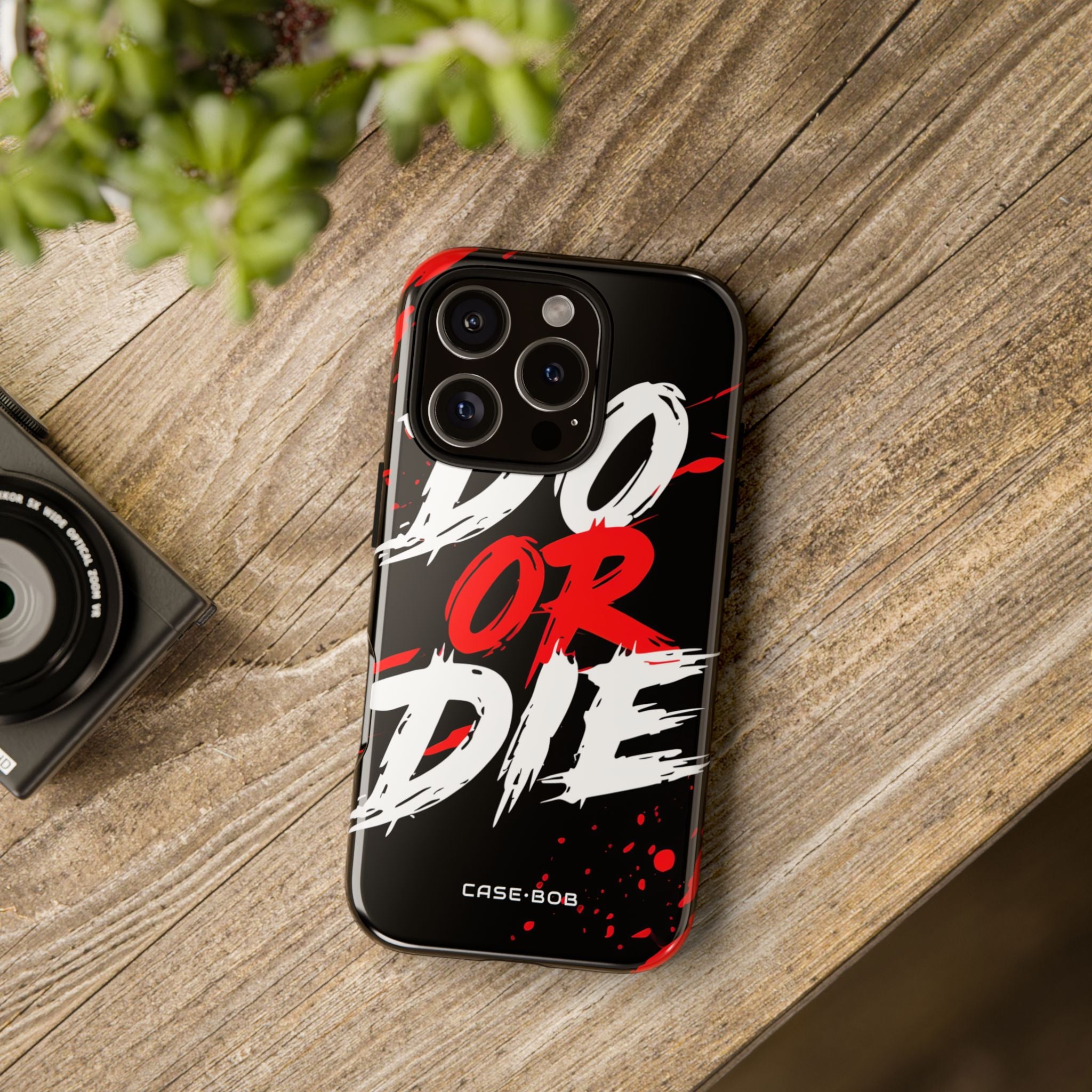 Do Or Die Splatter iPhone 16 Pro Case - Tough