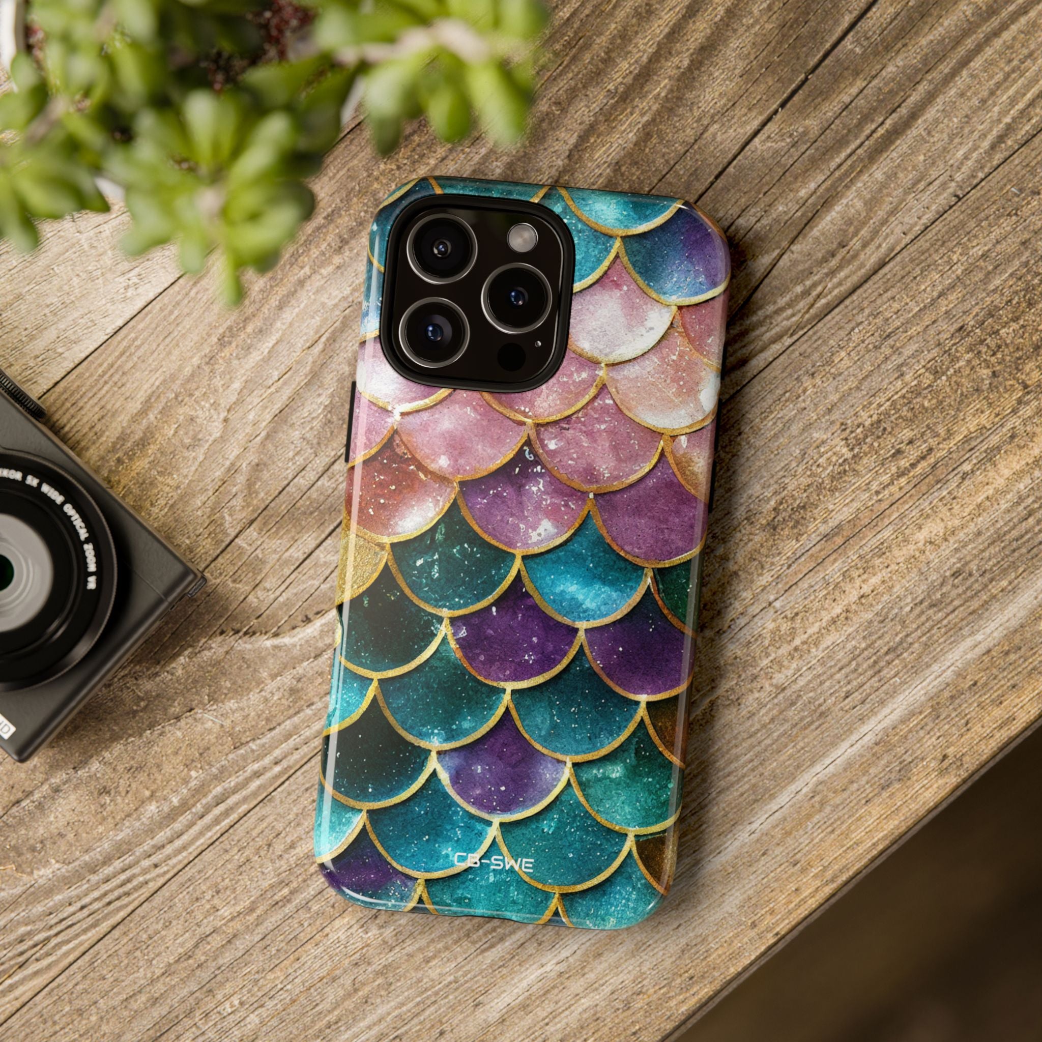 Mermaid Scale Radiance - iPhone Case