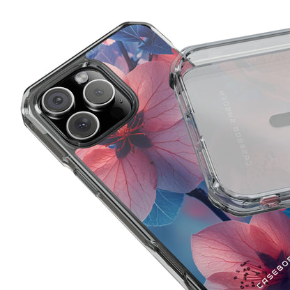 Ethereal Floral Harmony iPhone 16 - Clear Impact Phone Case